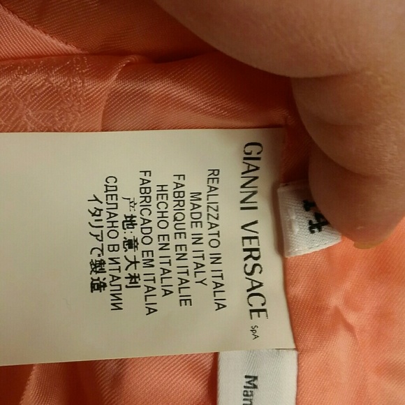 💗HOST PICK💗 NWT VERSACE Pink with Black Detail Skirt - 14 /48 - Picture 8 of 8